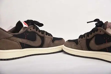 Lightweight 7531 TRAVIS SCOTT AIR JORDAN 1 LOW DARK MOCHA CQ4277-001 