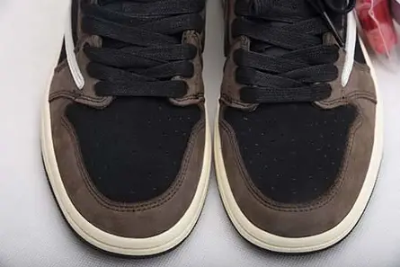 Lightweight 7531 TRAVIS SCOTT AIR JORDAN 1 LOW DARK MOCHA CQ4277-001 
