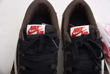Lightweight 7531 TRAVIS SCOTT AIR JORDAN 1 LOW DARK MOCHA CQ4277-001 