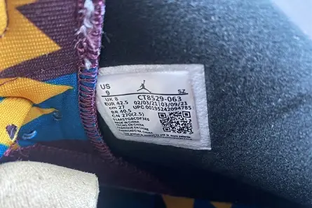 Minimalist 2797 Air Jordan 6 “Bordeaux” CT8529-063 