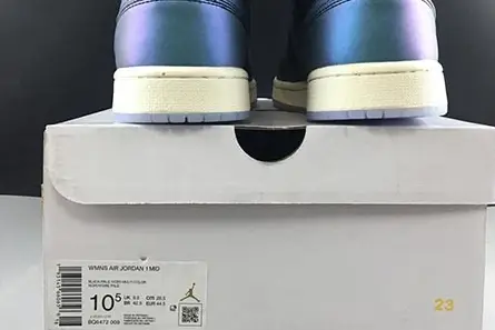 Minimalist 3791 Air Jordan 1 Mid “Iridescent” BQ6472-009 