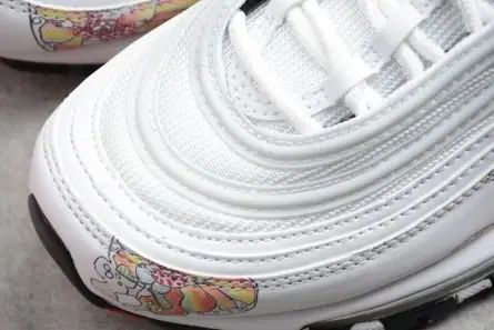 Minimalist 6058 Nike womens Air Max 97 white-orange flower 921733-101  ECBDB18