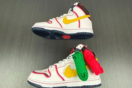 Modern 6293 Gundam x Nike SB Dunk High DH7717-100 