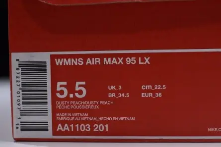 Modern 9278 Nike Wmns Air Max 95 Lx AA1103-201 