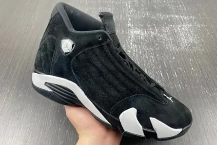 ModernLook 1134 Jordan 14 Retro Black White  487471-016 