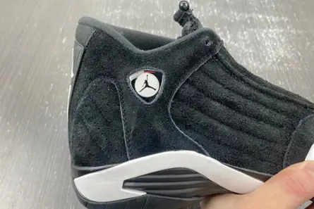 ModernLook 1134 Jordan 14 Retro Black White  487471-016 