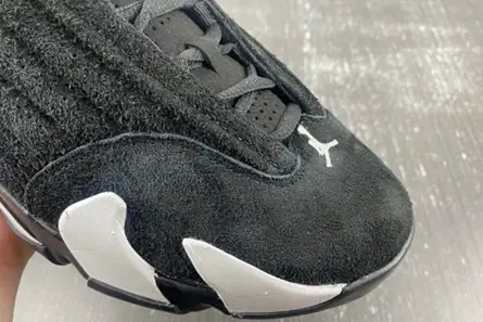 ModernLook 1134 Jordan 14 Retro Black White  487471-016 