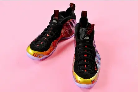 NIKE AIR FOAMPOSITE ONE LNY QS "LUNAR NEW YEAR 2018" AO7541-006 GoAnywhere 1457 