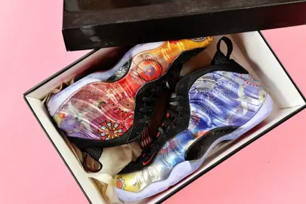 NIKE AIR FOAMPOSITE ONE LNY QS "LUNAR NEW YEAR 2018" AO7541-006 GoAnywhere 1457 