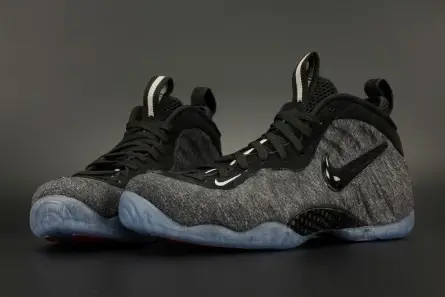 NIKE AIR FOAMPOSITE PRO "TECH FLEECE" dark grey mens 624041-007 Durable 3311 