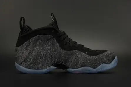 NIKE AIR FOAMPOSITE PRO "TECH FLEECE" dark grey mens 624041-007 Durable 3311 
