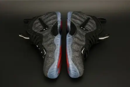 NIKE AIR FOAMPOSITE PRO "TECH FLEECE" dark grey mens 624041-007 Durable 3311 