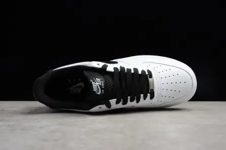 NIKE AIR FORCE 1 LOW RETURNS white  black 820266-101 Flexible 5315 