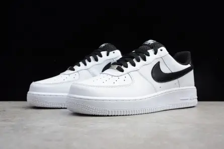 NIKE AIR FORCE 1 LOW RETURNS white  black 820266-101 Flexible 5315  BCBD368