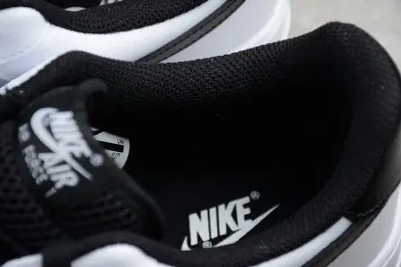 NIKE AIR FORCE 1 LOW RETURNS white  black 820266-101 Flexible 5315 