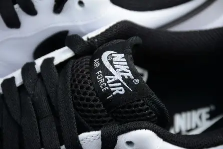 NIKE AIR FORCE 1 LOW RETURNS white  black 820266-101 Flexible 5315  BCBD368