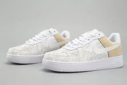 NIKE AIR FORCE 1’07 LV8 SUEDE WHITE A09281-100 Comfortable 2104 