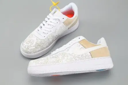 NIKE AIR FORCE 1’07 LV8 SUEDE WHITE A09281-100 Comfortable 2104 
