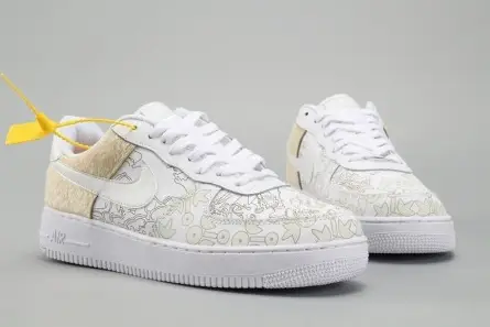 NIKE AIR FORCE 1’07 LV8 SUEDE WHITE A09281-100 Comfortable 2104 