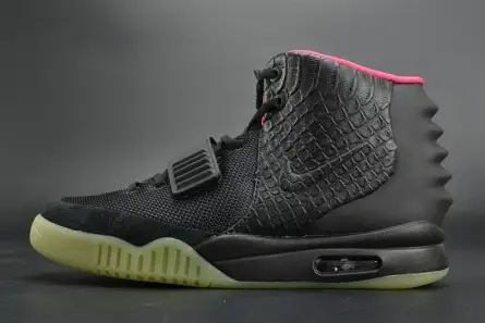 NIKE AIR YEEZY 2 "SOLAR RED" black mens 508214-006 Stylish 6335  CCEFC1179