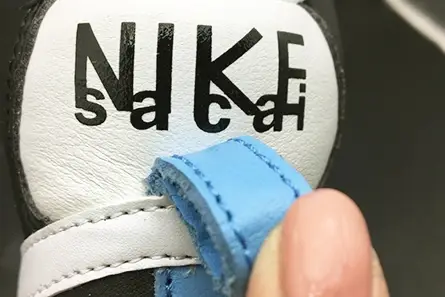 NIKE BLAZER HIGH SACAI WHITE BLACK LEGEND BLUE - BV0072-001 AllSeason 7559 