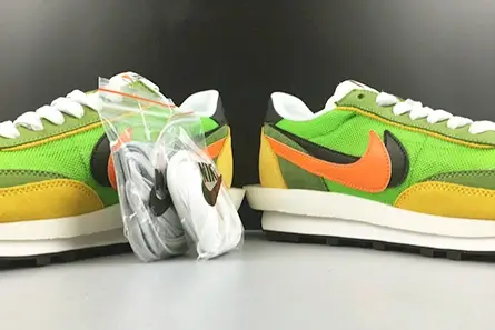 NIKE LD WAFFLE SACAI GREEN MULTI - BV0073-300 Sleek 4970 