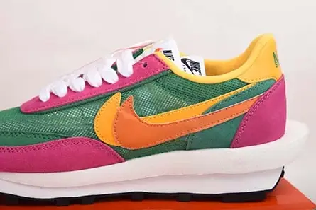 NIKE LD WAFFLE SACAI pink  MULTI - BV0073-301 Durable 7285  BCCB1246
