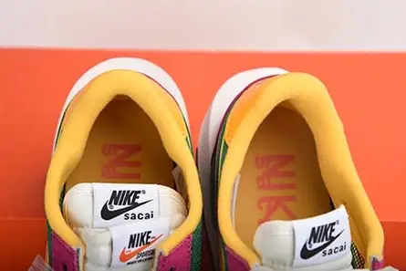 NIKE LD WAFFLE SACAI pink  MULTI - BV0073-301 Durable 7285 