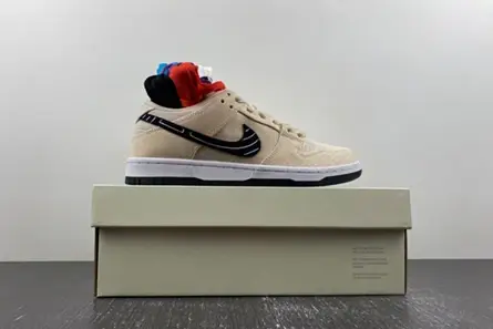 NewStyle 2675 Nike SB Dunk Low Albino & Preto  FD2627-200 