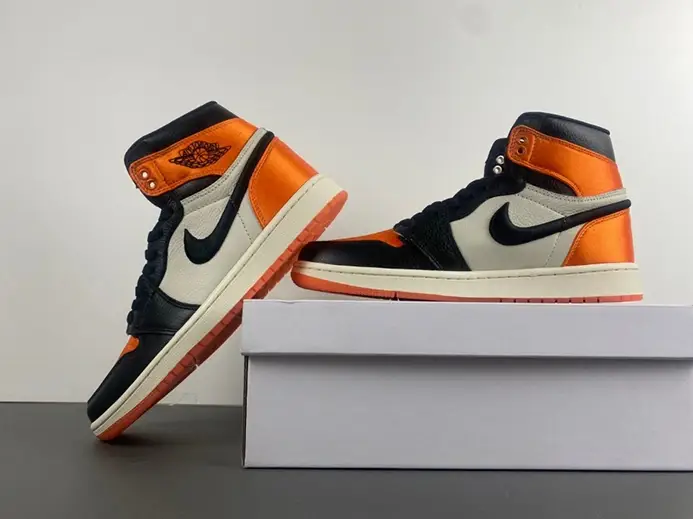 NewStyle 3716 Air Jordan 1 Retro Womens Satin Shattered Backboard AV3725-010 