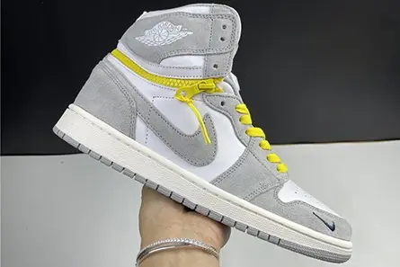 NewStyle 5165 Air Jordan 1 High Switch Light Smoke CW6576-100 
