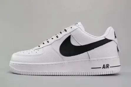 Nike  Air Force 1 '07 LV8 NBA Sz 18 White   Black Athletic Shoes 823511-103 Affordable 3451  DADE1391