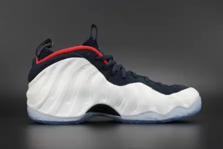 Nike Air Foamposite One "Olympic" University Red  white  mens 575420-400 Trendy 344 