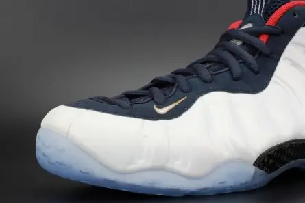 Nike Air Foamposite One "Olympic" University Red  white  mens 575420-400 Trendy 344 