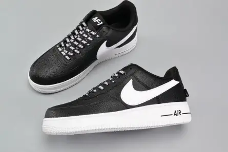 Nike Air Force 1 '07 LV8 823511-007 NBA Pack Black White  Shoes 823511-007 TopPick 7421 