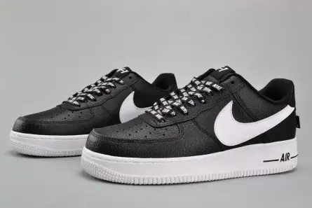 Nike Air Force 1 '07 LV8 823511-007 NBA Pack Black White  Shoes 823511-007 TopPick 7421 