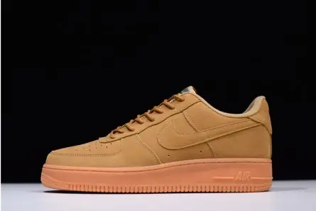 Nike Air Force 1 '07 WB Flax Flax-Gum Wheat  Basketball Shoes AA4061-200 Sleek 6200  ADEFD1229