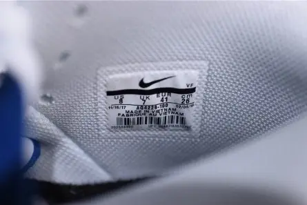 Nike Air Force 1 High Sheed Rude Awakening  White Royal AQ4229-100 Modern 1522 