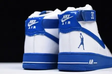 Nike Air Force 1 High Sheed Rude Awakening  White Royal AQ4229-100 Modern 1522 