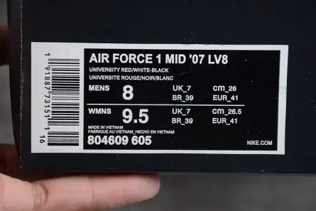 Nike Air Force 1 Mid '07 LV8 Utility 804609-605 Stylish 2686 