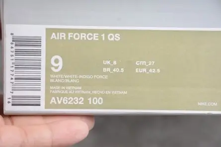 Nike Air Force 1 QS Classic 2363 