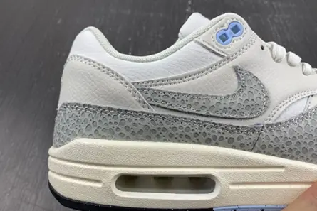 Nike Air Max 1 '87 Safari Summit White Phantom (Women's)  FB5059-100 Cozy 8971 