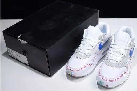 Nike Air Max 1 Centre Pompidou Pack White Multi AV3735-002 Compact 7957 