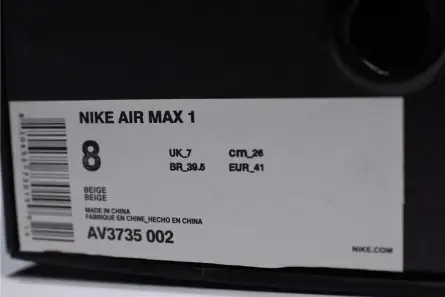 Nike Air Max 1 Centre Pompidou Pack White Multi AV3735-002 Compact 7957 