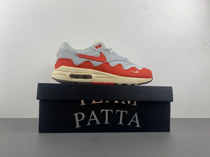 Nike Air Max 1 Patta Waves Monarch (with Bracelet) DH1348-001 HighQuality 1205  DDCEC717