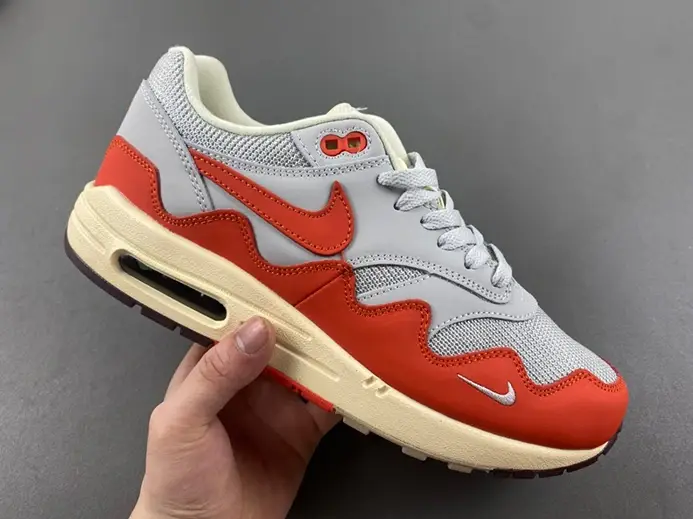 Nike Air Max 1 Patta Waves Monarch (with Bracelet) DH1348-001 HighQuality 1205 