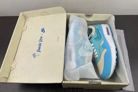 Nike Air Max 1 Puerto Rico Blue Gale  FD6955-400 Vibrant 4192  EFEB507