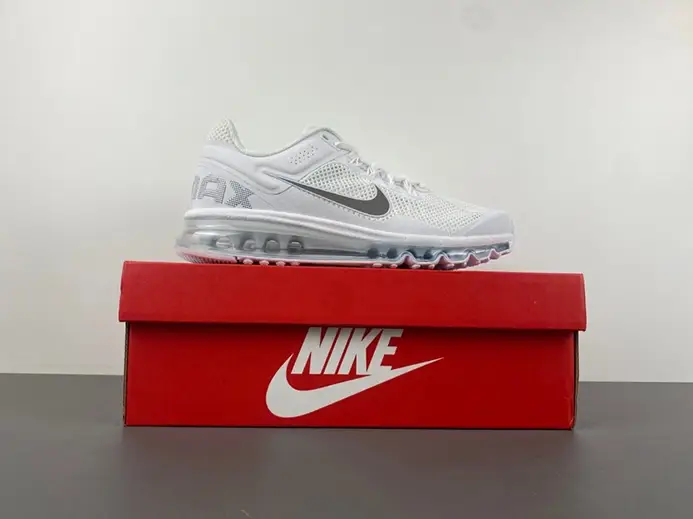 Nike Air Max 2013 White Metallic Slver HF4884-100 ModernLook 6564  FCFA452