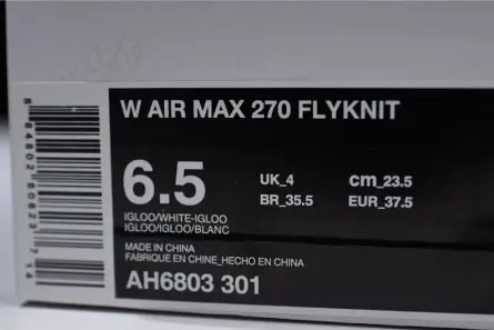 Nike Air Max 270 Flyknit (White) - AH6803-301 Practical 4454  CDDE268