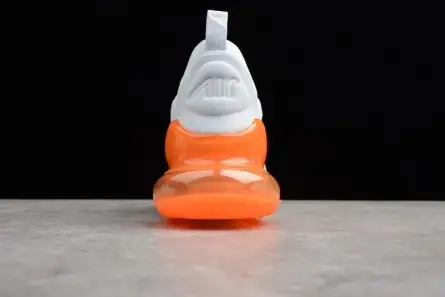Nike Air Max 270 White Orange black AH8050-102 Breathable 4832 